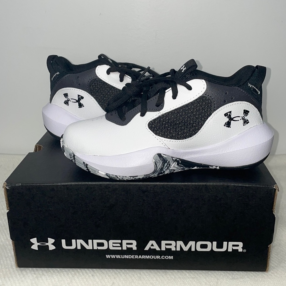 Under Armour Lockdown 6 Basketball Shoes - White/Gray